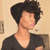 Quick & Easy Protective Styles For Natural Hair with a Satin Lined Cap by KashTV