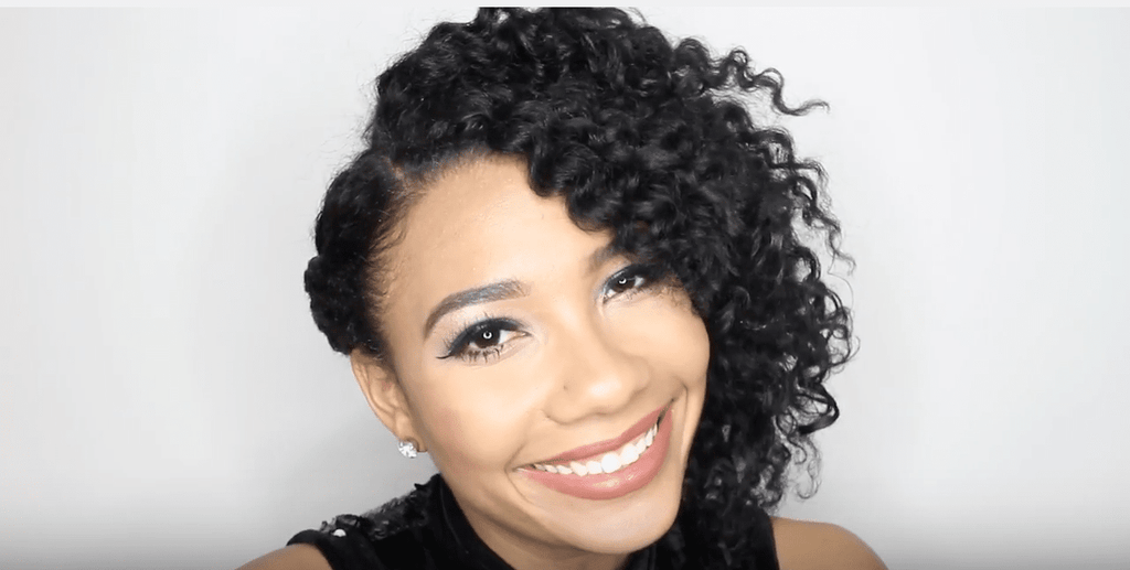 Rock a natural look with this easy 2-strand twist out