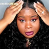 Protecting Your Weave with Wavy Hair Using a SLAP