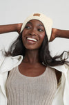High Top Beanie - Cream
