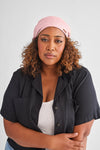 Pink Adjustable Slap | Satin-Lined Cap