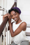 The Slap (Satin-lined cap) - Purple