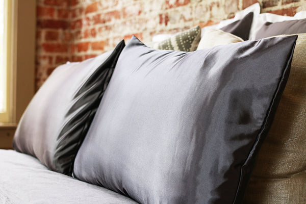 Gray | Satin Pillowcase