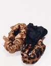 Thin Silk Scrunchie - 3 Pack