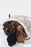 Thin Silk Scrunchie - 3 Pack