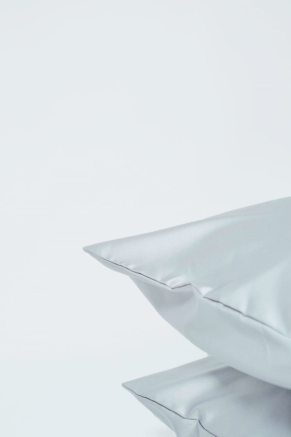 Silver | Silk Pillowcase
