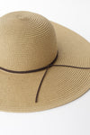 Havanna Satin-Lined Straw Hat