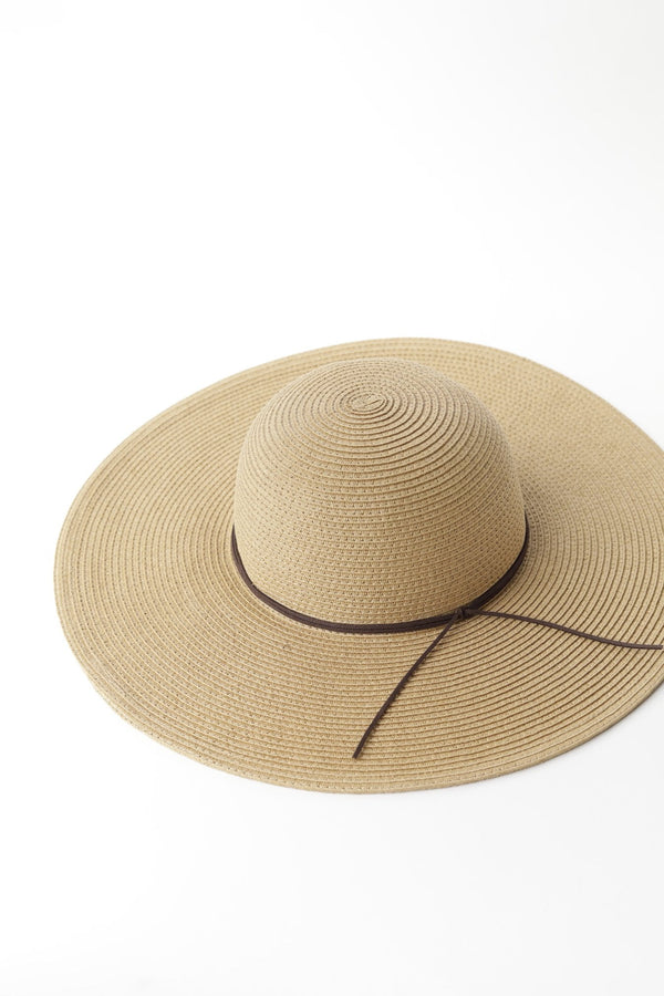 Havanna Satin-Lined Straw Hat