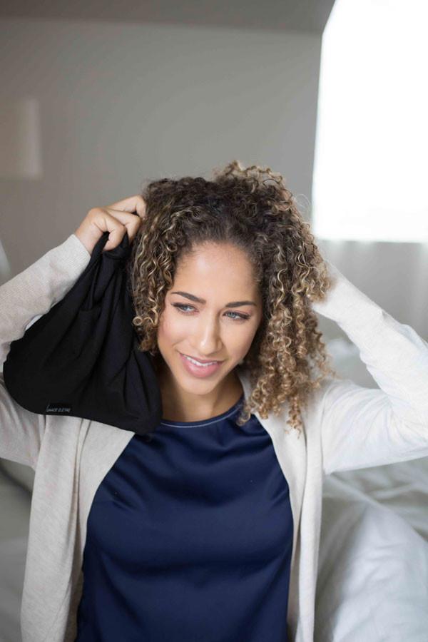 The Slap (Satin-lined cap) Black – Grace Eleyae