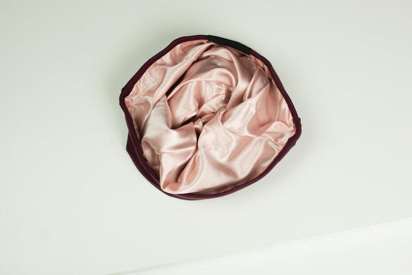 The Slap (Satin-lined cap) - Wine Red