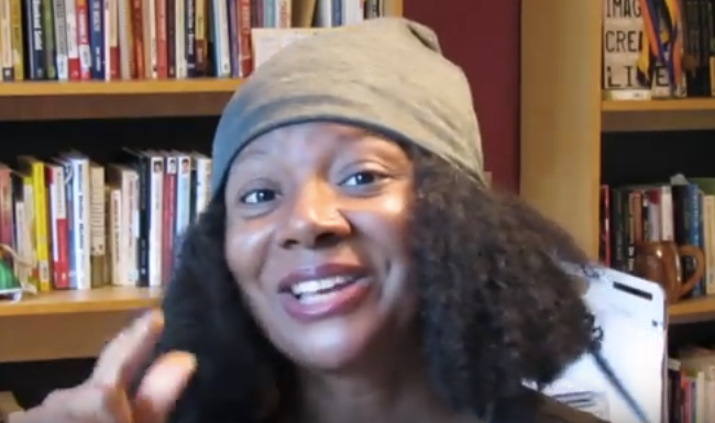 How to Care for Natural Hair With a Satin Lined Cap by Montina Portis