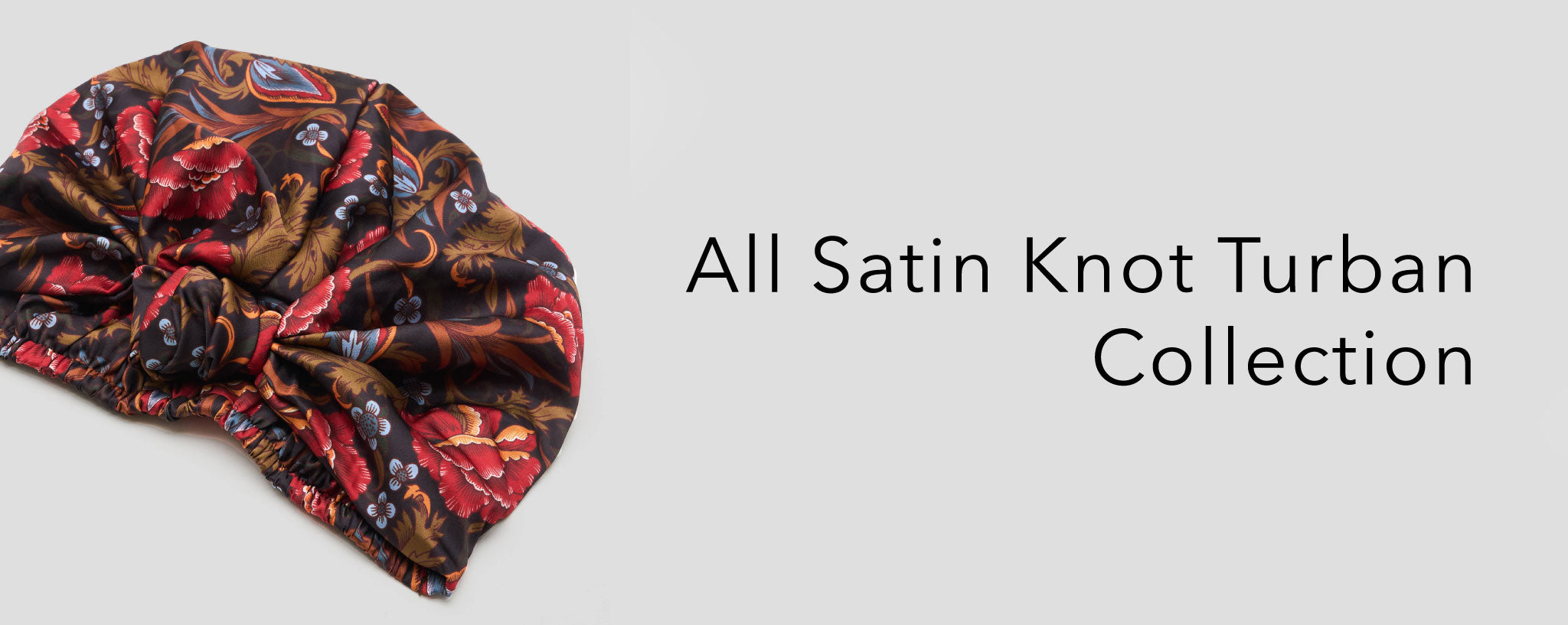 All Satin Knot Turban