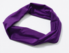 Jersey Knit Headband -Purple