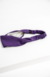 Satin-Lined Headband - Purple