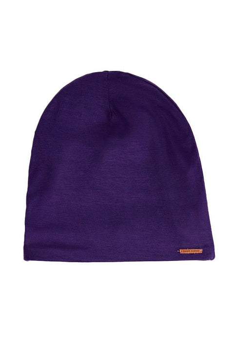 Purple Adjustable Slap | Satin-Lined Cap