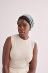 Light Gray Adjustable Slap | Satin-Lined Cap