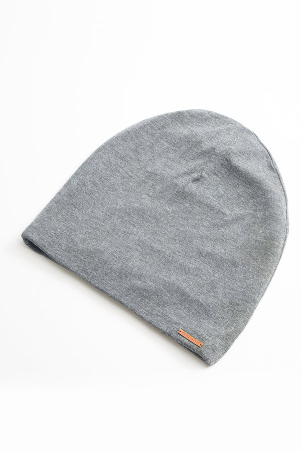 Light Gray Adjustable Slap | Satin-Lined Cap
