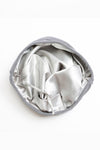 Light Gray Adjustable Slap | Satin-Lined Cap