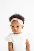 Baby Headband w Cuff - Blush