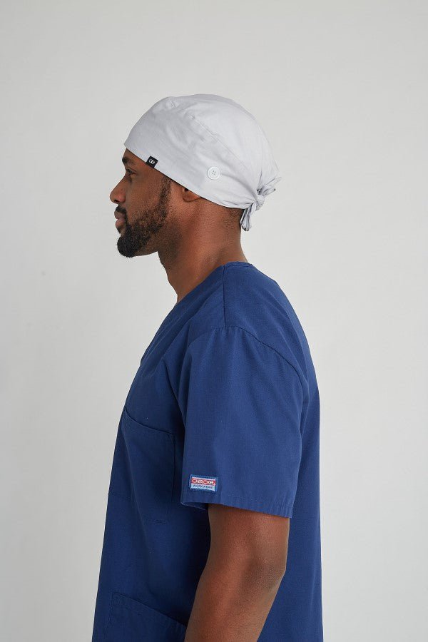 Men's Satin-Lined Scrub Cap - Gray – Grace Eleyae