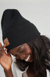 High Top Beanie - Black