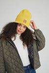 High Top Beanie - Yellow
