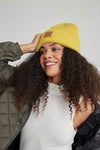 High Top Beanie - Yellow