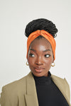 Rust Wrap-Style Headband