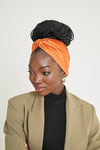 Rust Wrap-Style Headband
