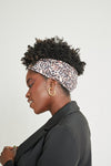 Spotted Print Wrap-Style Headband
