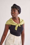 Satin Scarf - Celery