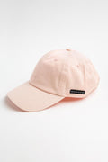 Pink Satin-Lined Baseball Hat